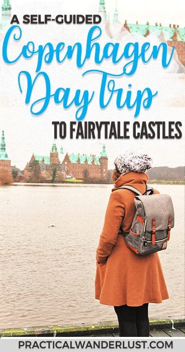Here's how to take a self guided tour to visit 2 Copenhagen fairytale #Castles. Here's how to see Frederiksborg Castle and Kronberg Castle in one day! Visiting the Copenhagen castles is one of the best day trips from #Copenhagen, Denmark. #Europe #Travel